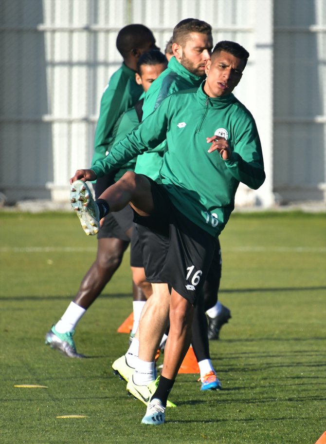 Konyaspor, Gaziantep Futbol Kulübü maçı hazırlıklarına başladı