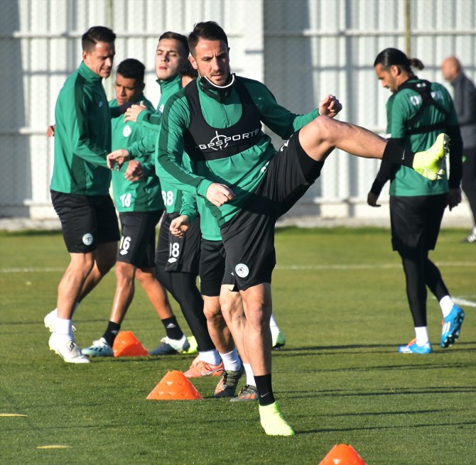 Konyaspor, Gaziantep Futbol Kulübü maçı hazırlıklarına başladı