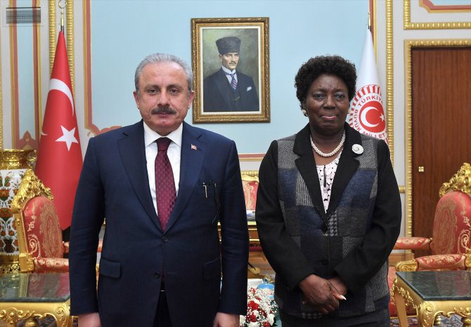 Uganda Meclis Başkanı Kadaga TBMM'de