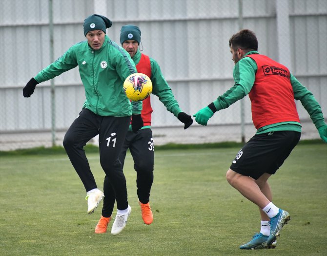 Konyaspor'da, Gaziantep Futbol Kulübü maçı hazırlıkları