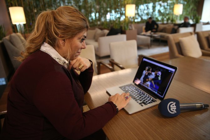 Kayserispor Kulübü Başkanı Berna Gözbaşı, AA'nın fotoğraf oylamasına katıldı