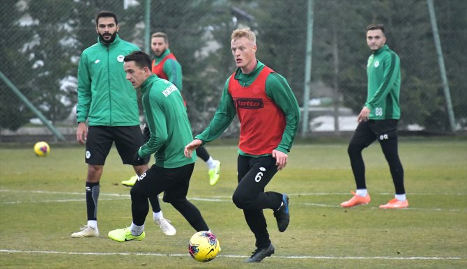 Konyaspor'da Medipol Başakşehir maçı hazırlıkları