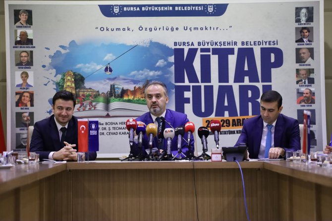 Bursa Büyükşehir Belediyesi Kitap Fuarı 20 Aralık'ta açılacak