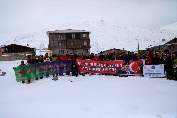 Şehit emniyet müdürü Altuğ Verdi anısına off-road etkinliği