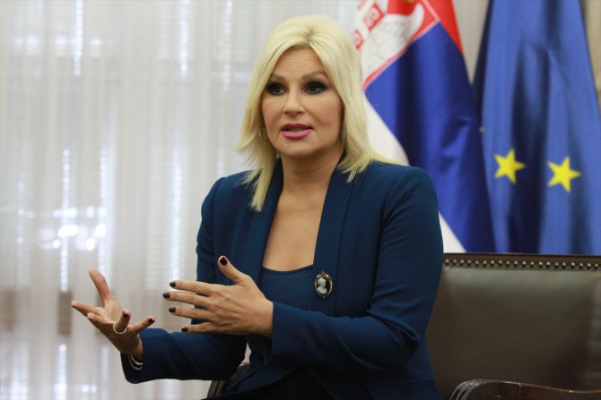Sırbistan Başbakan Yardımcısı Mihajlovic AA'nın "Yılın Fotoğrafları" oylamasına katıldı