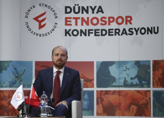 Dünya Etnospor Konfederasyonu Başkanı Bilal Erdoğan, Ankara'da öğrencilerle buluştu: