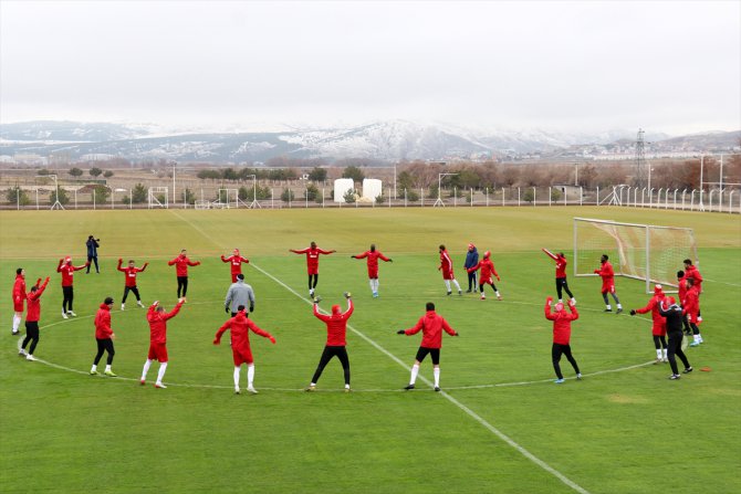 Lider Sivasspor, Göztepe maçı hazırlıklarını tamamladı