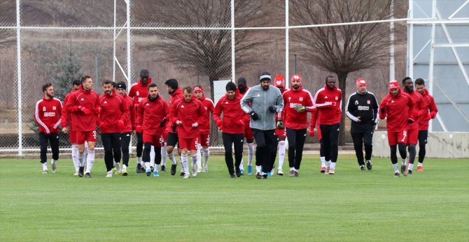 Lider Sivasspor, Göztepe maçı hazırlıklarını tamamladı