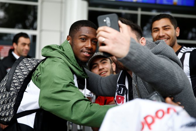 Beşiktaş Futbol Takımı kamp çalışmaları için Antalya'ya geldi