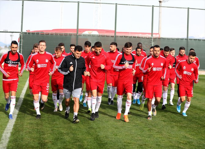 Sivasspor'da ikinci yarı hazırlıkları sürüyor