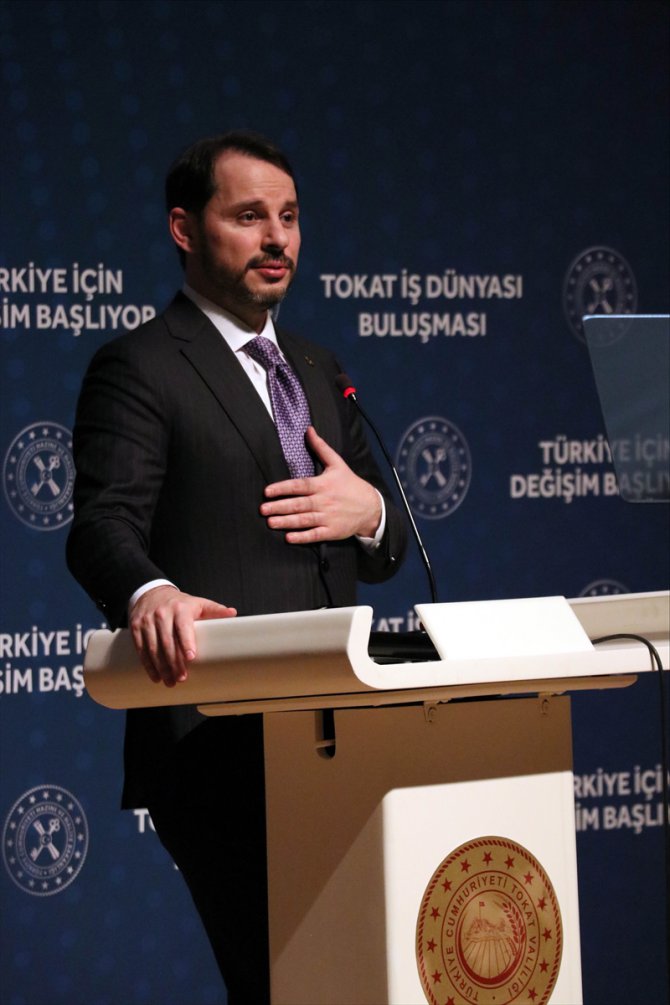 Bakan Albayrak "Tokat İş Dünyası ile Buluşma Toplantısı"nda konuştu: (1)