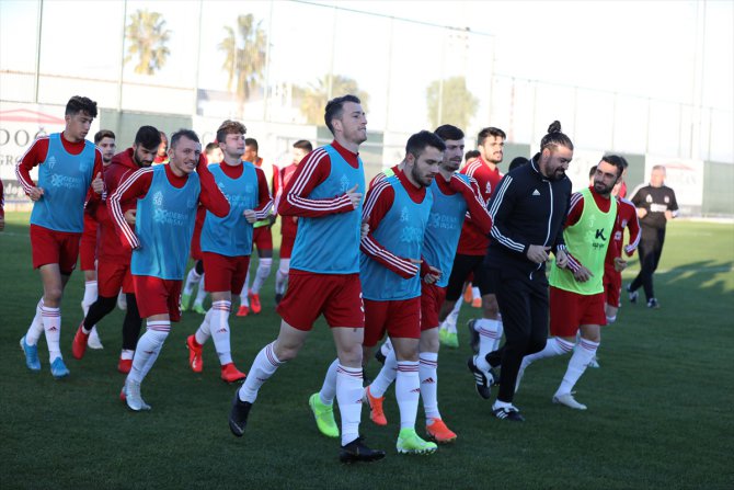 Lider Sivasspor, ikinci yarı hazırlıklarını sürdürdü