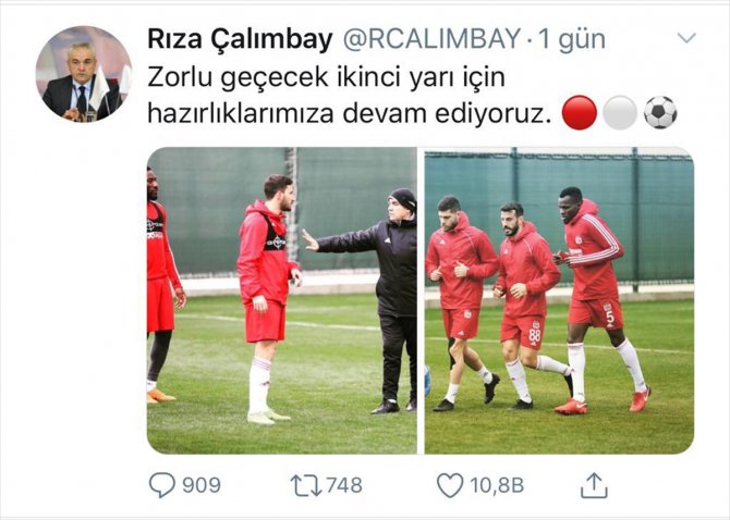 Rıza Çalımbay'dan "Zorlu" açıklaması: