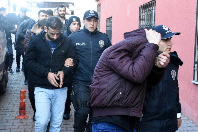 GÜNCELLEME - Kayseri'de uyuşturucu operasyonunda 14 şüpheli yakalandı