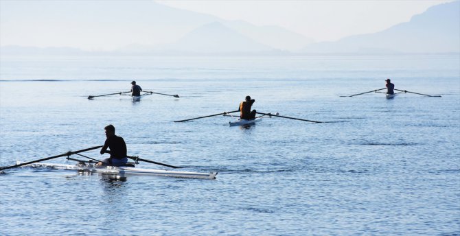 Kürek Milli Takımı'nda tüm hesaplar olimpiyat için yapılıyor