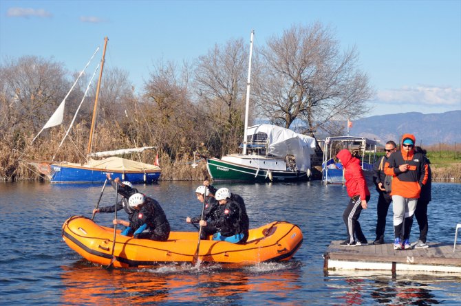 Rafting Milli Takımı, Muğla'da kampa girdi