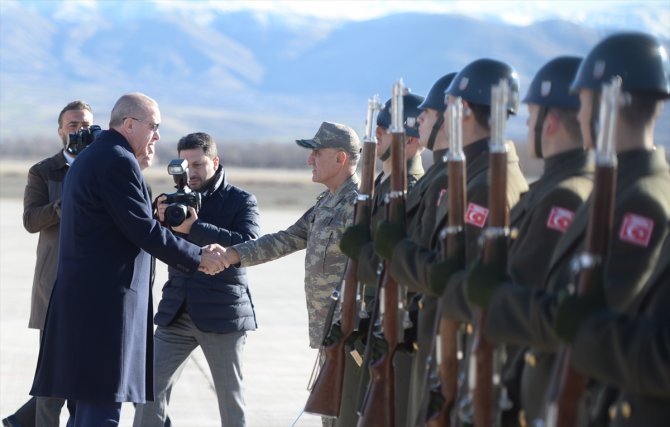 Cumhurbaşkanı Erdoğan Elazığ'da