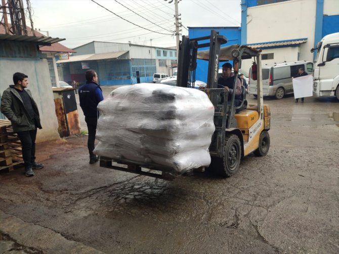 Düzce Ticaret ve Sanayi Odasının yardım tırı Elazığ'a uğurlandı