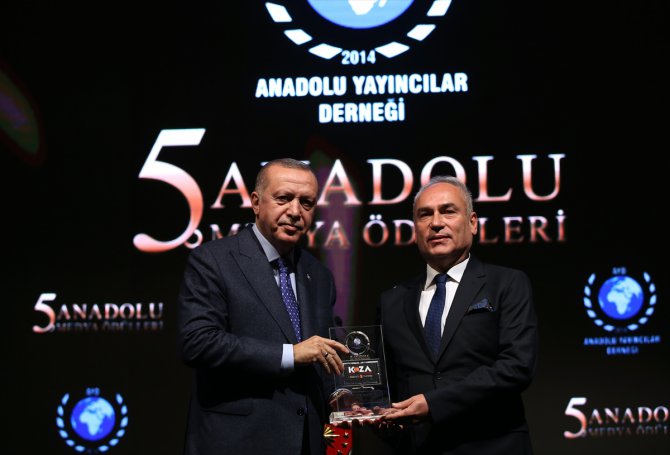 Cumhurbaşkanı Erdoğan 5. Anadolu Medya Ödülleri töreninde konuştu: (3)