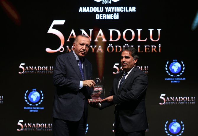 Cumhurbaşkanı Erdoğan 5. Anadolu Medya Ödülleri töreninde konuştu: (3)