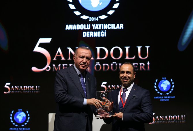 Cumhurbaşkanı Erdoğan 5. Anadolu Medya Ödülleri töreninde konuştu: (3)