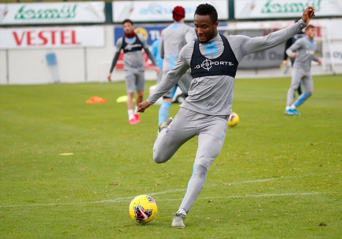 Trabzonspor, Fenerbahçe maçının hazırlıklarını sürdürdü