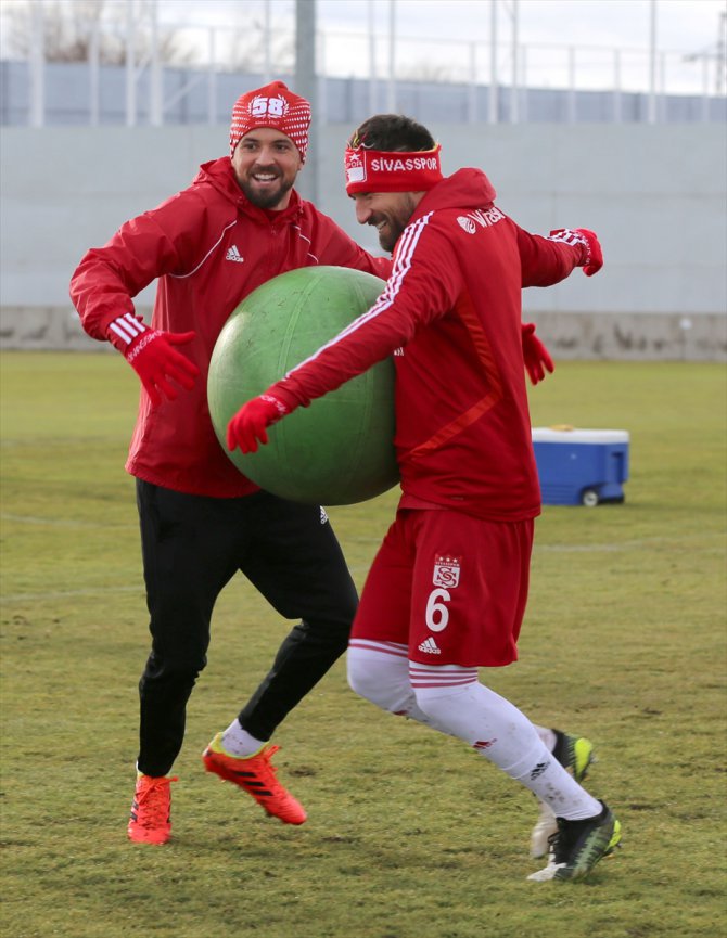 Lider Sivasspor kupa maçına hazırlanıyor