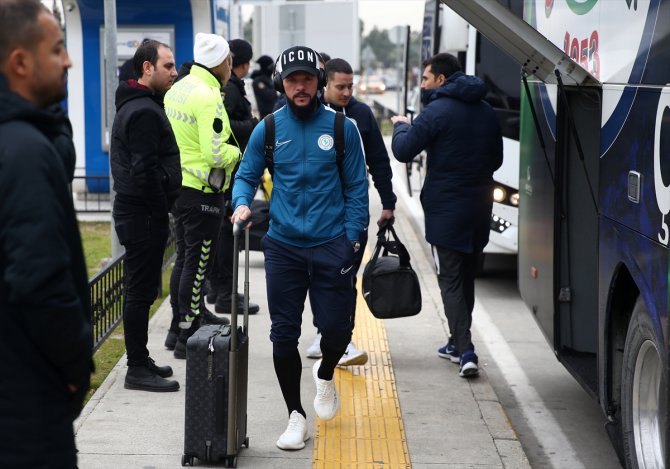 Çaykur Rizespor, Gaziantep FK maçına Adana'da hazırlanacak