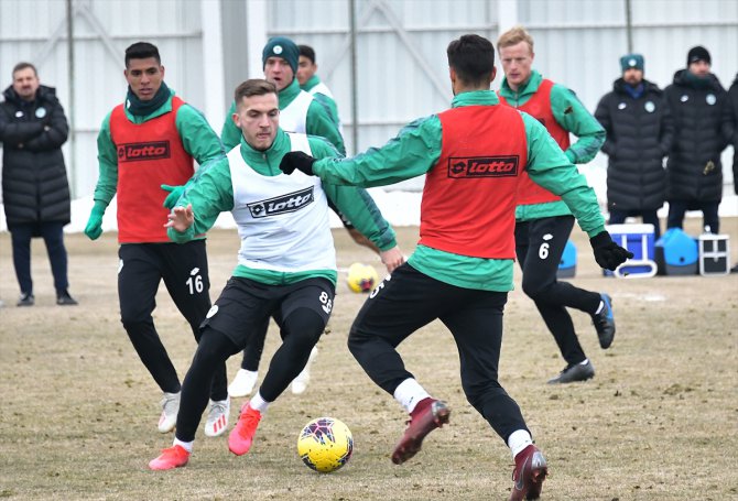 Konyaspor'da Göztepe maçı hazırlıkları