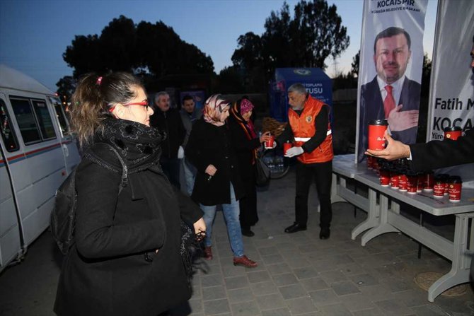 Adana'da hasta yakınlarına çorba ikramı