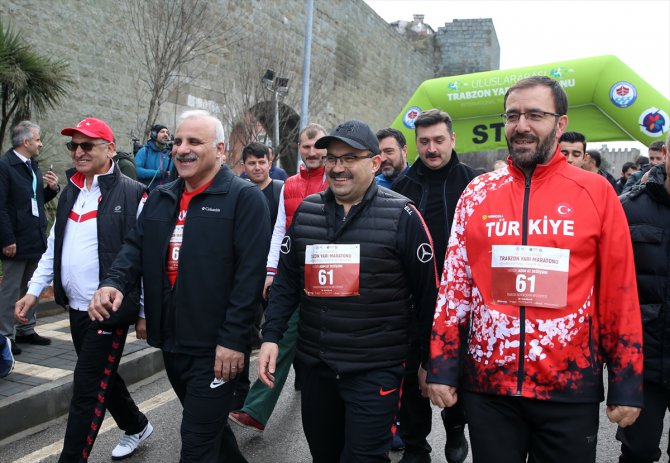 40. Uluslararası Trabzon Yarı Maratonu koşuldu