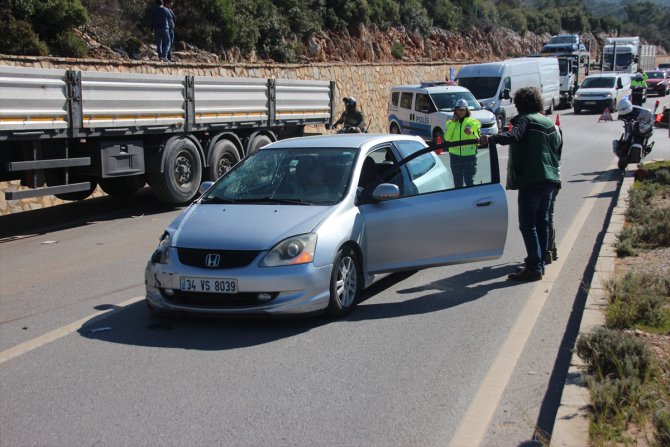 Muğla'da 80 yaşındaki motosiklet sürücüsü kazada hayatını kaybetti