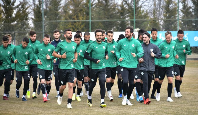 Konyaspor'da Yeni Malatyaspor maçı hazırlıkları