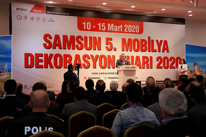 Samsun'da 5. Mobilya ve Dekorasyon Fuarı kapılarını açtı