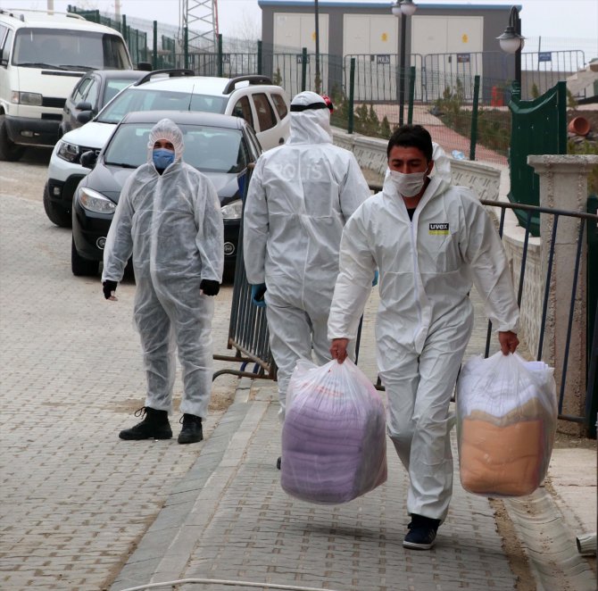 Yurt dışından gelen 138 kişi Bolu'da yurda yerleştirildi