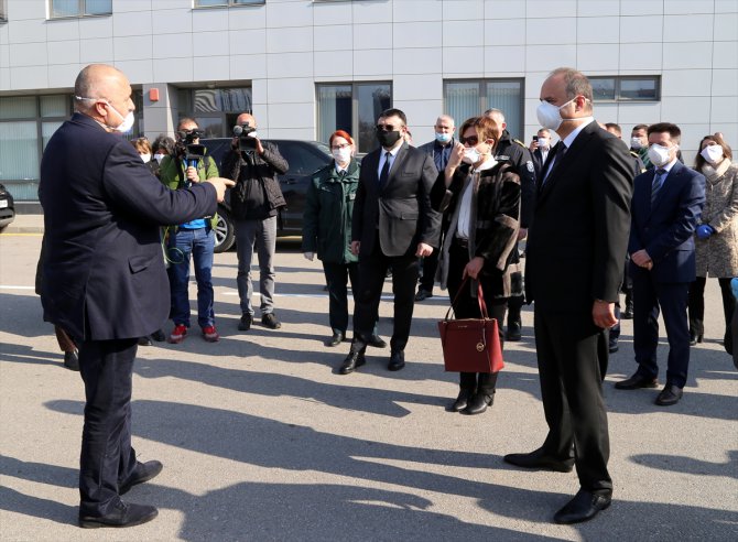 Edirne Valisi Canalp ile Bulgaristan Başbakanı Borisov tamponda buluştu