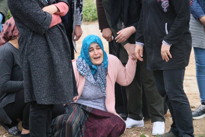 Hatay'daki kazada ölen baba ve oğlunun cenazesi defnedildi