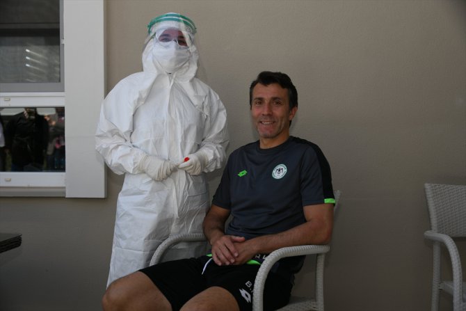 Konyaspor'da Kovid-19 testleri negatif çıktı