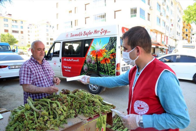 Tunceli’nin maske ihtiyacını valilik karşılıyor