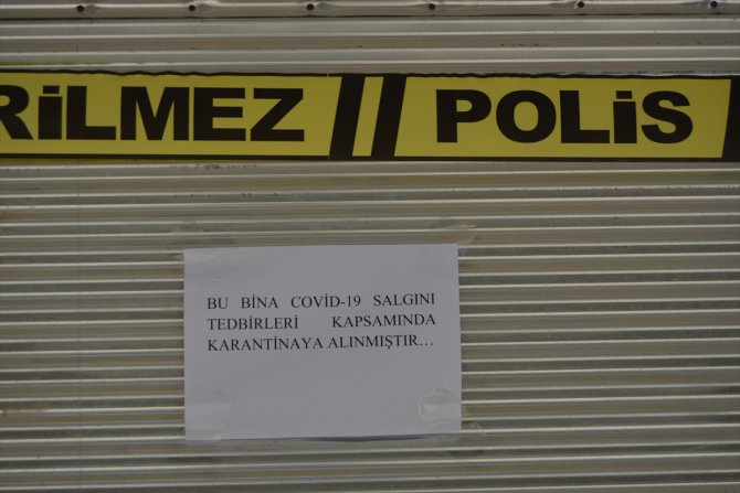 Gaziantep'te bir iş yeri koronavirüs tedbirleri kapsamında karantinaya alındı