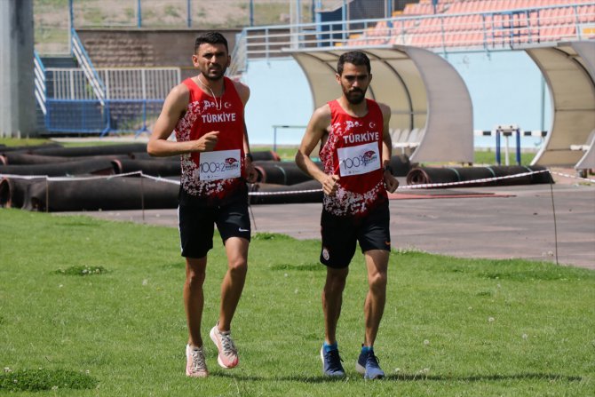 Kayseri'de "19 Mayıs" dijital koşu projesi ile kutlandı