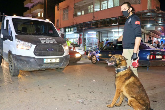 Adana'da narkotik denetimleri