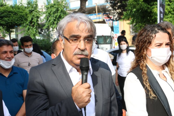 HDP Eş Genel Başkanı Mithat Sancar, Siirt'te konuştu: