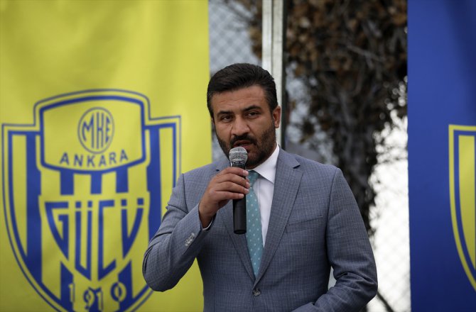 MKE Ankaragücü Başkanı Fatih Mert ve yönetim kurulu, Ankara milletvekilleriyle bir araya geldi