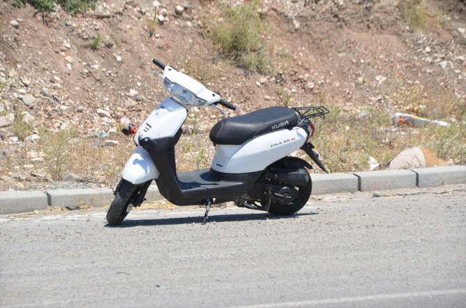 Çalıntı motosikletle polisten kaçan şüpheli yakalandı