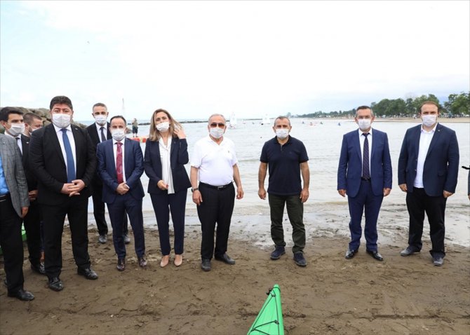 Ordu'da yelken ve kano tesisi açıldı