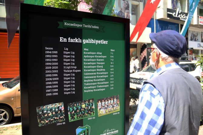 Kocaelispor’un "şampiyonluk yolu" sergisi