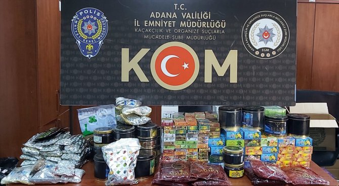 Adana'da sahte içki ve kaçakçılık operasyonu