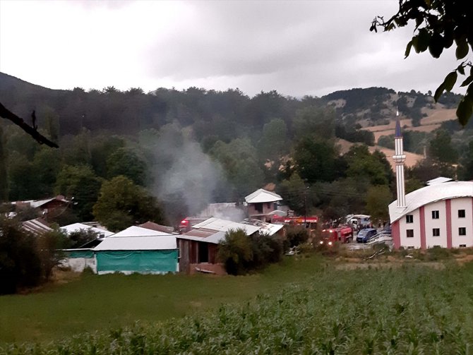 Bolu'da bir evde çıkan yangında iki çocuk hayatını kaybetti