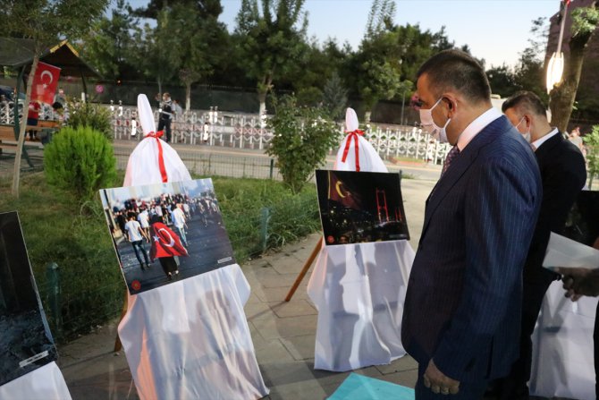 Siirt'te AA fotoğraflarıyla 15 Temmuz sergisi açıldı